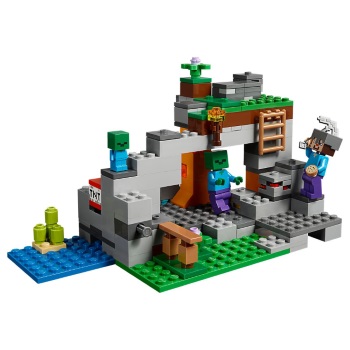Lego set Minecraft the zombie cave LE21141